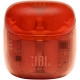JBL Tune 225TWS Wireless In-Ear Headphones, Ghost Orange charging case