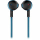 JBL Tune 205BT Wireless In-Ear Headphones, Blue close-up_2