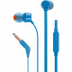 JBL T110 In-Ear Headphones, Blue