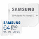 Memory card Samsung EVO PLUS V3 A1 microSDXC 64GB UHS-I U1, overall plan
