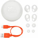 JBL Free X Wireless In-Ear Headphones, White in the box