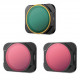 Sunnylife Lens Filter CPL+ ND8+ ND16 Filters for DJI Air 2S, main view