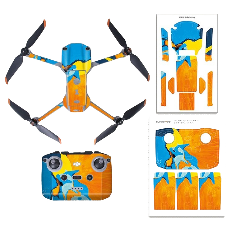 Наклейки Sunnylife на корпус и пульт DJI Air 2S, Painting