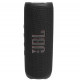 JBL Flip 6 Portable Bluetooth Speaker, Black front view vertical