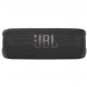 JBL Flip 6 Portable Bluetooth Speaker, Black front view horizontal