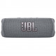 JBL Flip 6 Portable Bluetooth Speaker, Grey front view horizontal