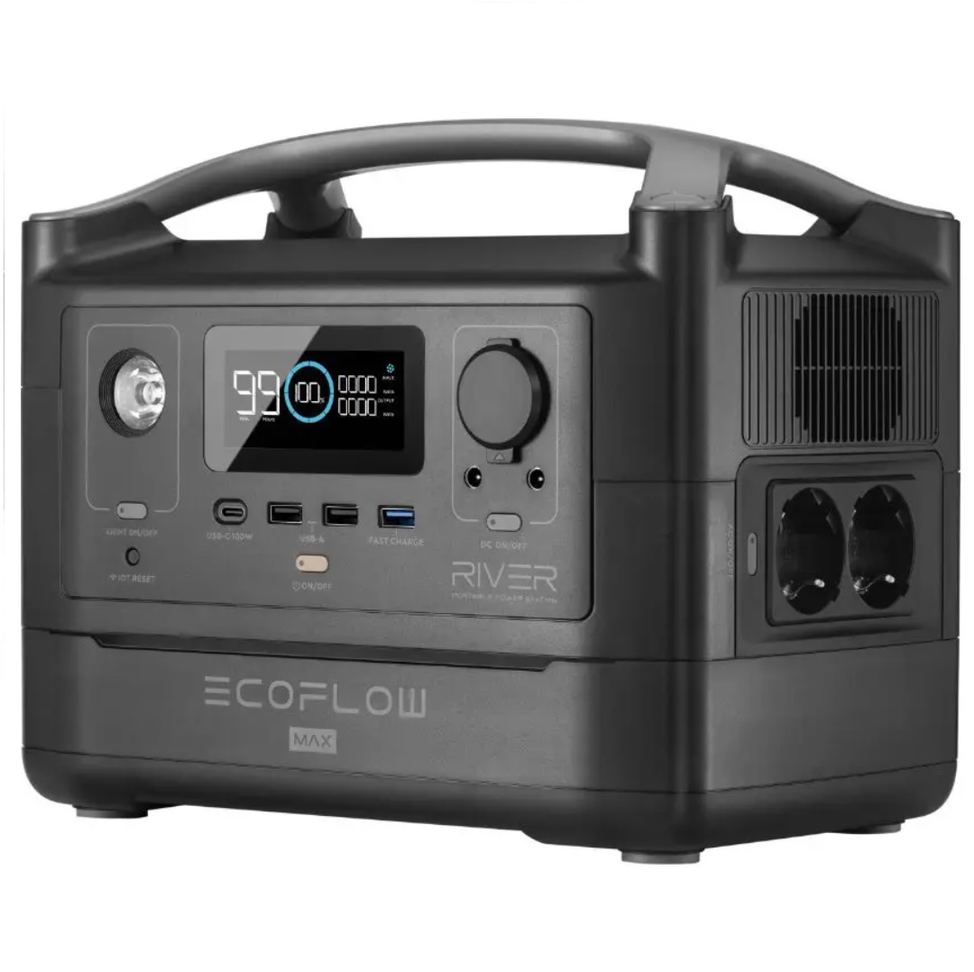 Зарядна станція EcoFlow RIVER Max (576 Вт·г)