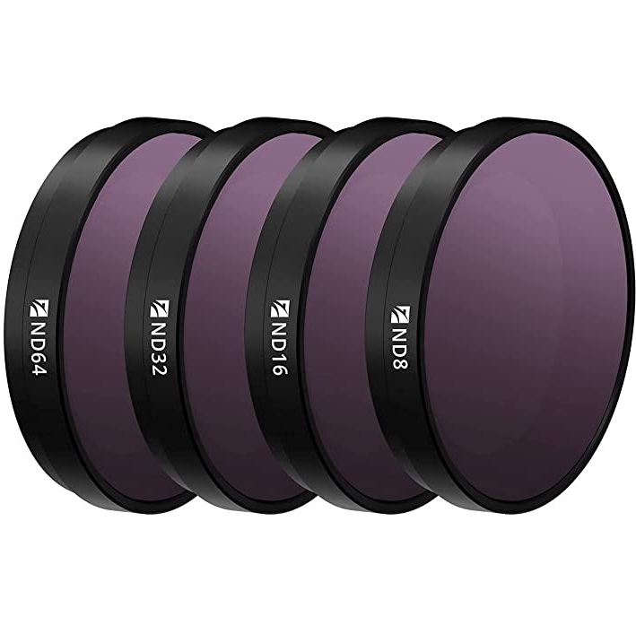 Нейтральные фильтры Freewell ND8, ND16, ND32, ND64 Standard Day - 4Pack для Insta360 GO2, главный вид