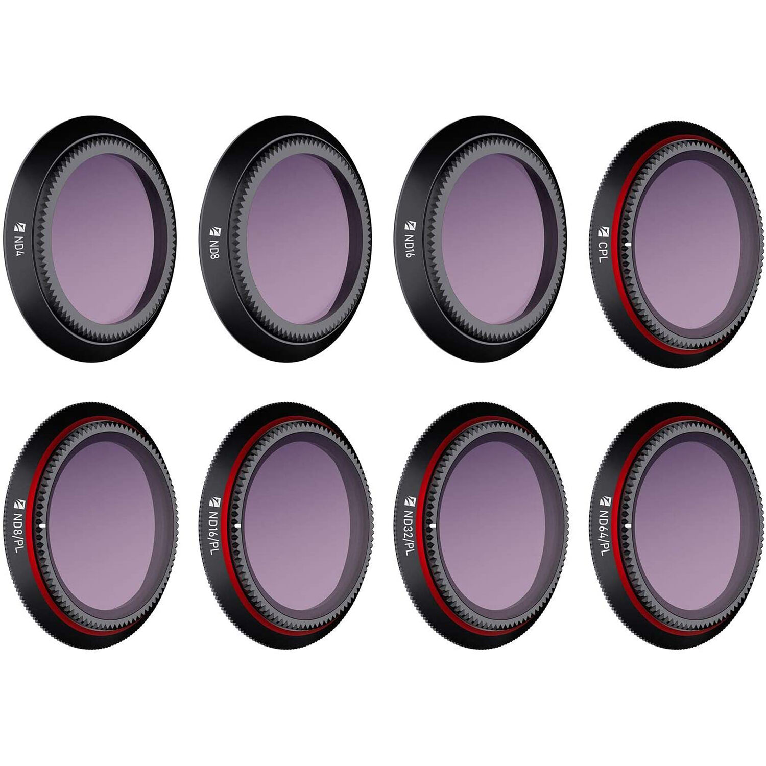 Светофильтры Freewell ND4, ND8, ND16, ND8/PL, ND16/PL, ND32/PL, ND64/PL, CPL All Day Autel EVO II 8K