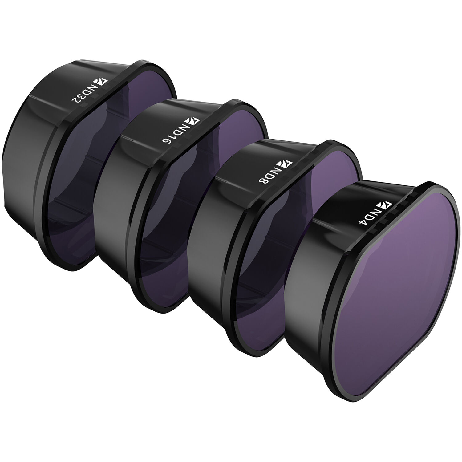 Freewell ND4, ND8, ND16, ND32 Standard Day - 4Pack Filter Set for DJI FPV, main view