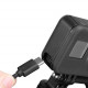 Кришка бічна SHOOT для GoPro HERO8 Black з отвором для кабеля