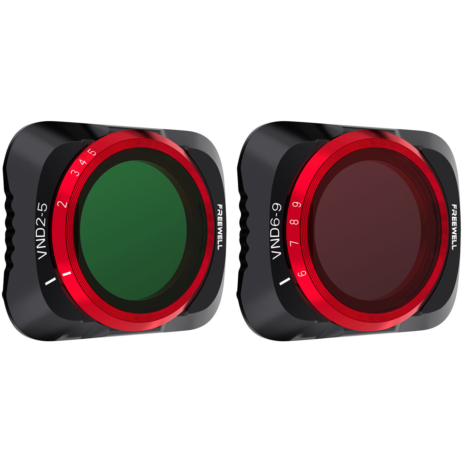 Нейтральные регулируемые фильтры Freewell VND/2-5, VND/6-9 для DJI Mavic Air 2