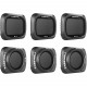 Freewell ND4, ND8, ND16, ND32/PL, ND64/PL, CPL Budget Kit - 6Pack Filter Set for DJI Mavic Air 2