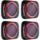 Freewell ND8/PL, ND16/PL, ND32/PL, ND64/PL Bright Day Filter Set for DJI Mavic Air 2