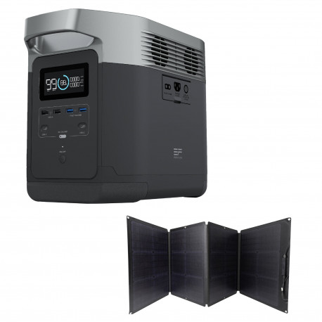 Набір EcoFlow DELTA 1300 Bundle (плюс сонячна панель 110 Вт Solar Panel)
