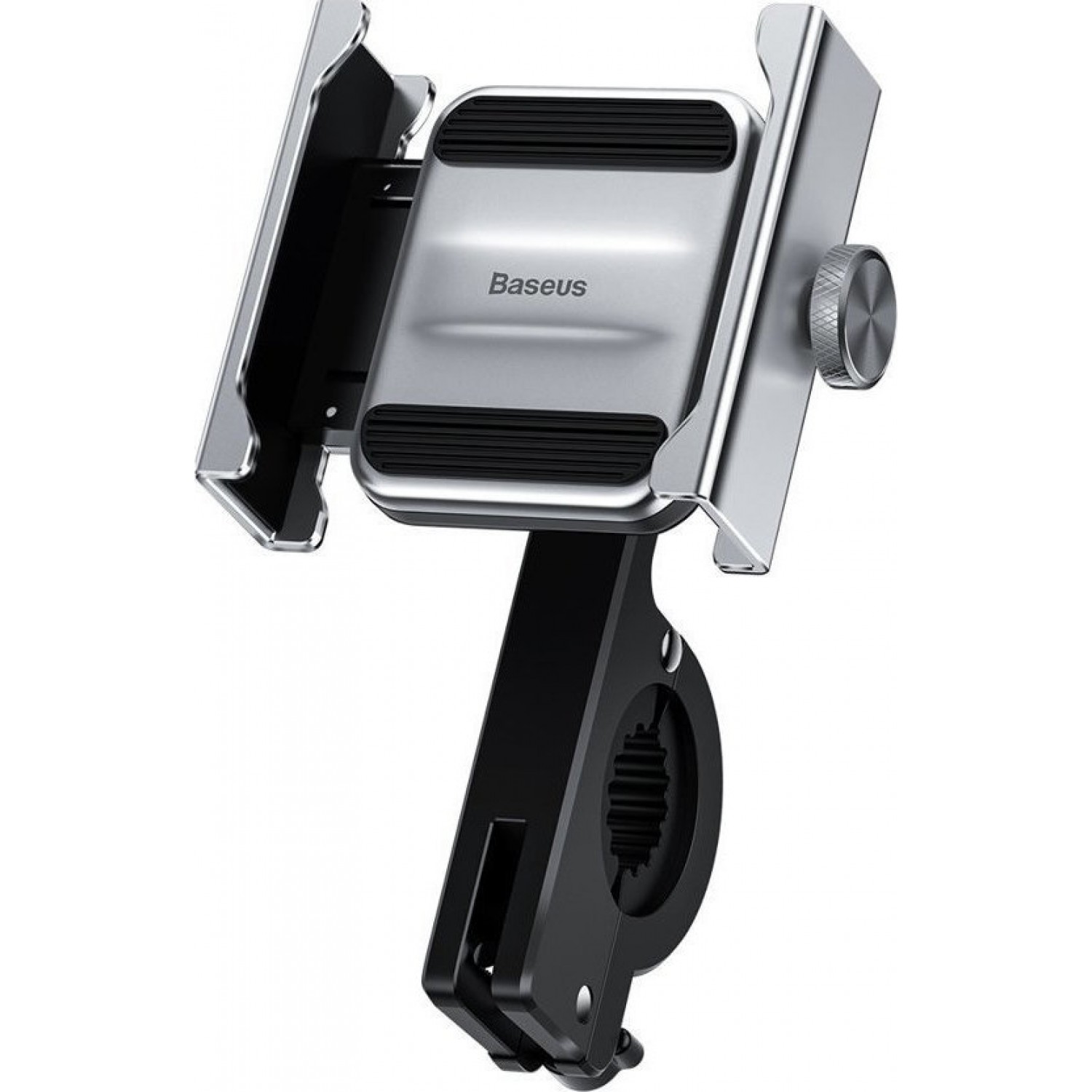 Держатель для велосипеда (мотоцикла) Baseus Knight Motorcycle holder, серебристый, главный вид