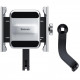 Baseus Knight Motorcycle holder, silver, front view