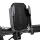 Тримач телефона на велосипеді / мотоциклі Baseus Armor Motorcycle holder (SUKJA-01), чорний