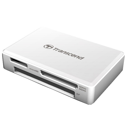 Кардридер Transcend RDF8 White USB 3