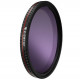 Freewell 58 mm Variable Neutral Density 0.6 to 1.5 Filter (2 to 5-Stop) (ND4-ND32) MIST 1/8