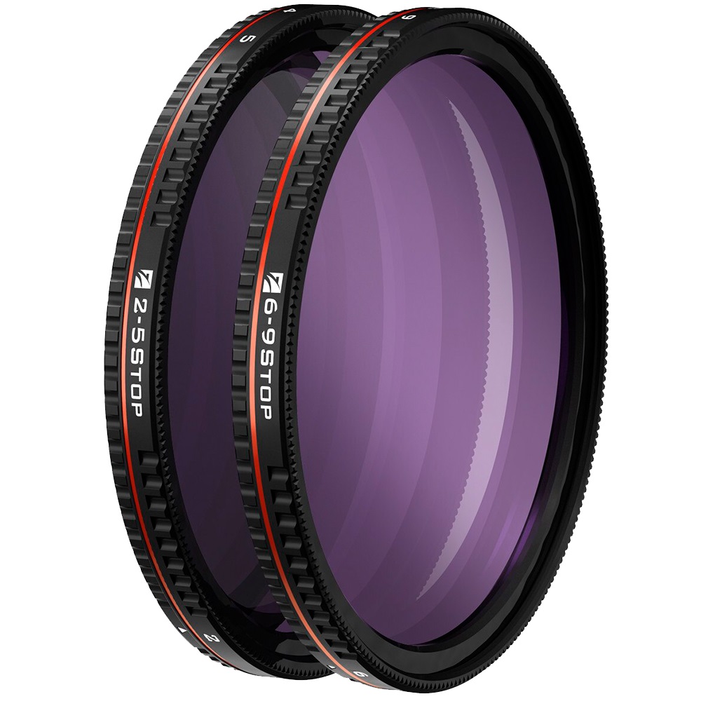 Нейтральні регульовані фільтри Freewell VND/2-5, VND/6-9 (ND4-ND512) MIST 1/8 All Day 62 мм