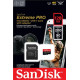 Карта пам'яті SanDisk Extreme Pro A2 microSDXC 128GB C10 UHS-I U3 R200/W90MB/s V30