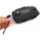 Micro USB to micro USB 28 см cable for DJI Mavic Pro, 2, Air, Spark, Mini, SE, with drone remote control_1