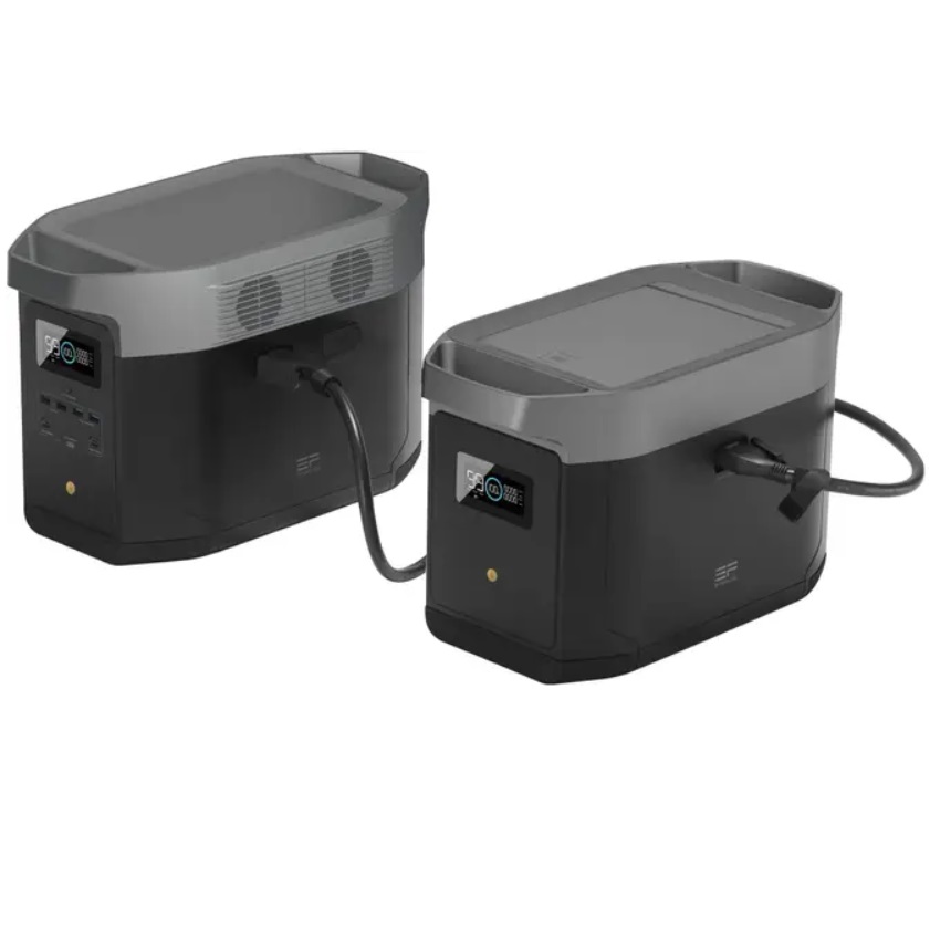 EcoFlow DELTA Max 1600 Portable Power Station (1612 Wh) + DELTA Max Extra Battery, main view