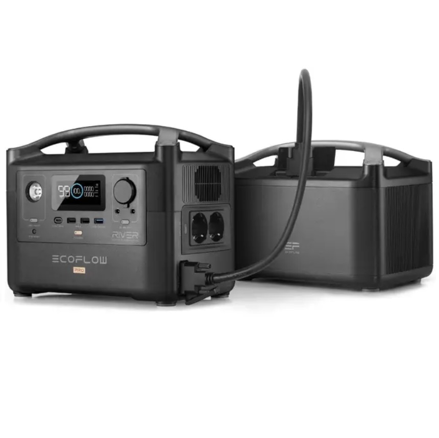 Комплект EcoFlow RIVER Pro + RIVER Pro Extra Battery Bundle, главный вид
