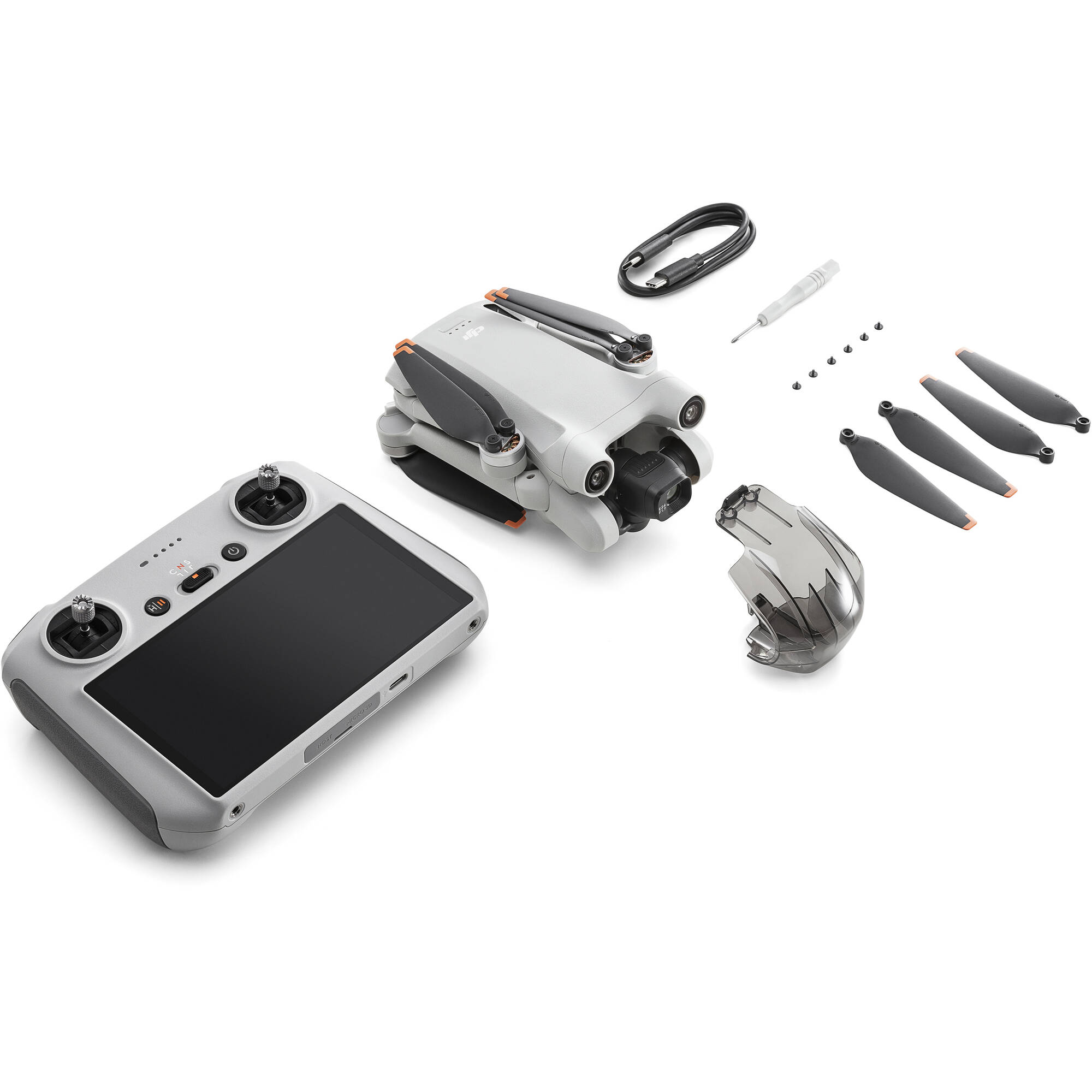 DJI Mini 3 Pro with DJI RC Remote, main view