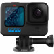 GoPro HERO11 Black action camera, front view with mount