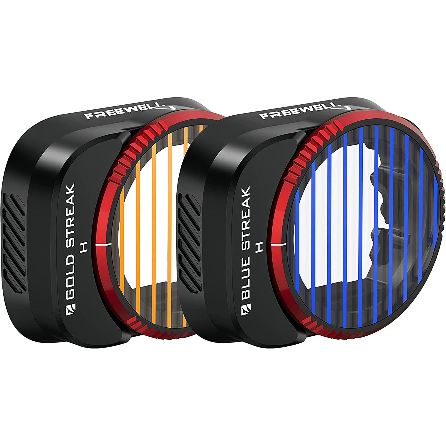Freewell Blue, Gold Streak filter set for DJI Mini 3 Pro, main view
