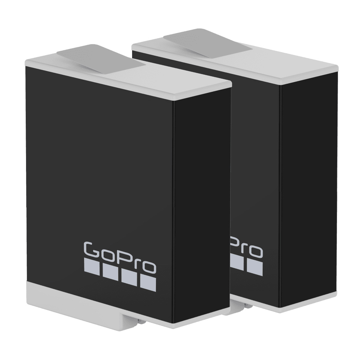 2 Battery Pack GoPro HERO11, HERO10 & HERO9 Enduro Rechargeable Battery, main view