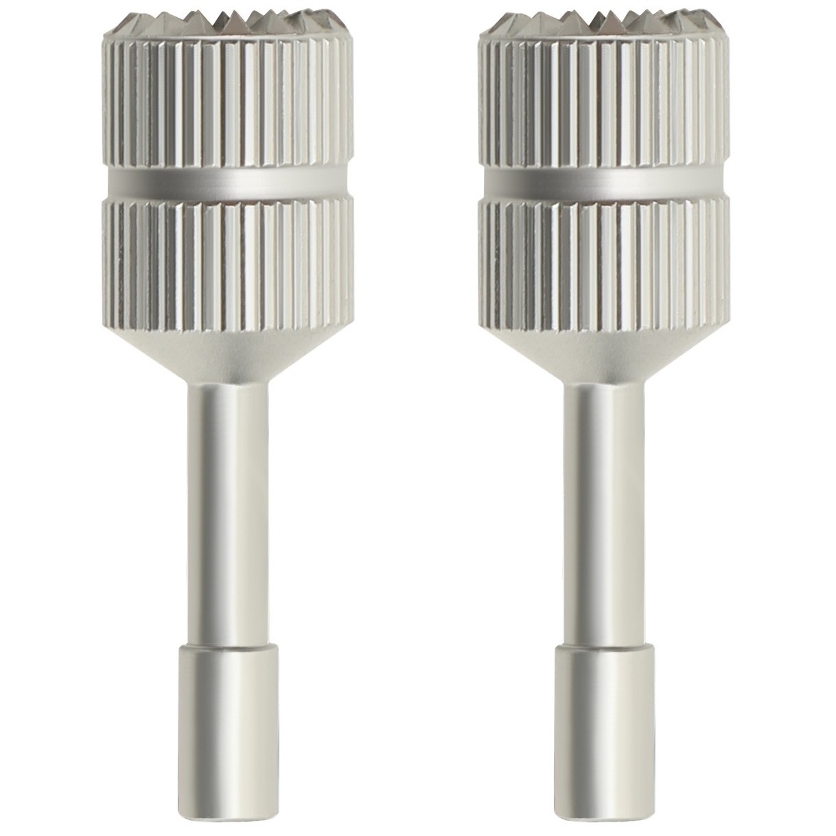 Sunnylife CNC Aluminum Alloy Thumb Rocker Cover Joysticks For DJI Mini 3 Pro, silvery