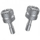 Sunnylife CNC Aluminum Alloy Thumb Rocker Cover Joysticks For RC, silvery