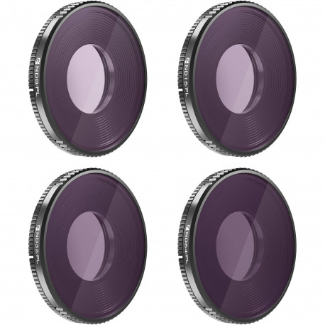 Freewell ND/PL 8, 16, 32, 64 Bright Day Filter Set for DJI Action 3