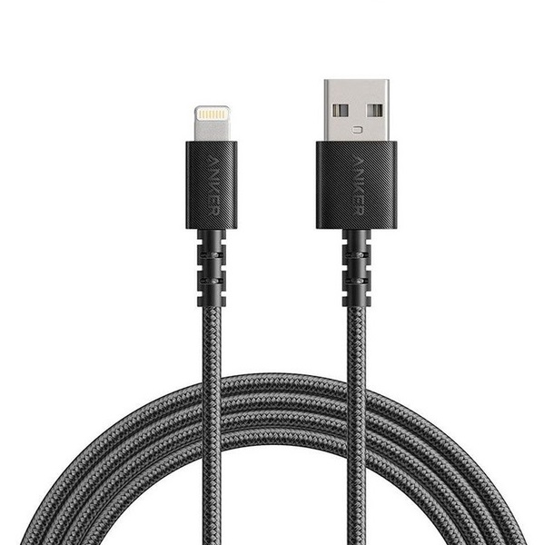 Кабель Anker PowerLine Select+, Lightning - USB Type-А, 1.8 м, чорний