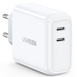 Сетевое зарядное устройство Ugreen 2хUSB Type-C, Power Delivery