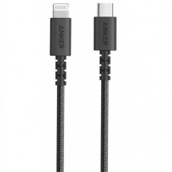 Кабель Anker PowerLine Select+, Lightning - USB Type-C, 0.9 м, черный