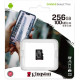 Memory Card Kingston Canvas Select Plus microSDXC 256GB C10 UHS-I R100/W85MB/s