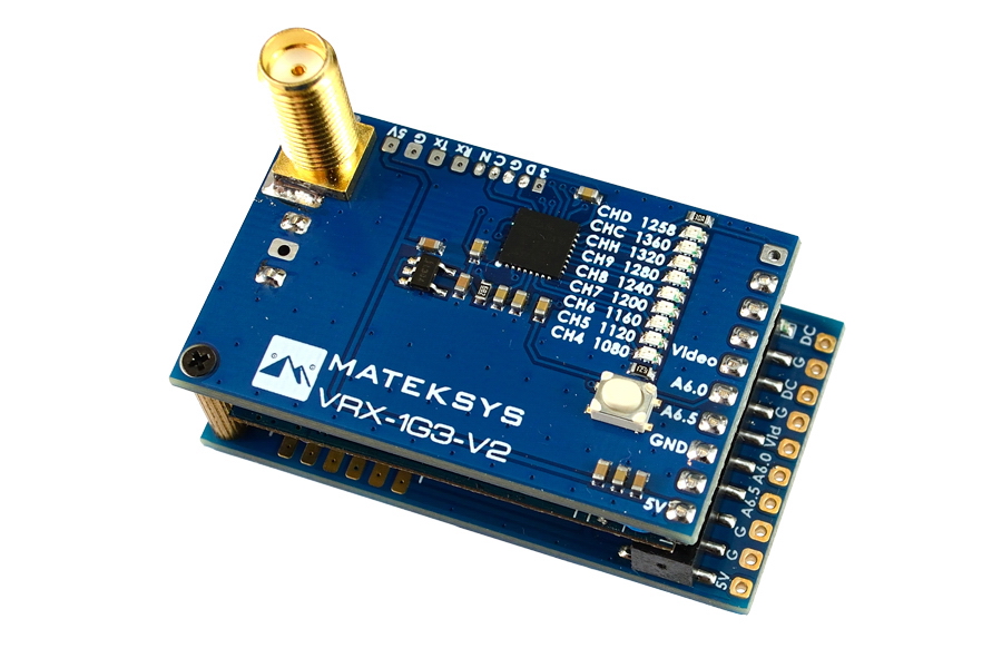 Video receiver Matek VRX-1G3-V2 1.2-1.3GHz