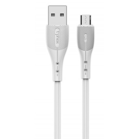 Cable T-PHOX Wing T-M836 Micro USB - 1m (White)