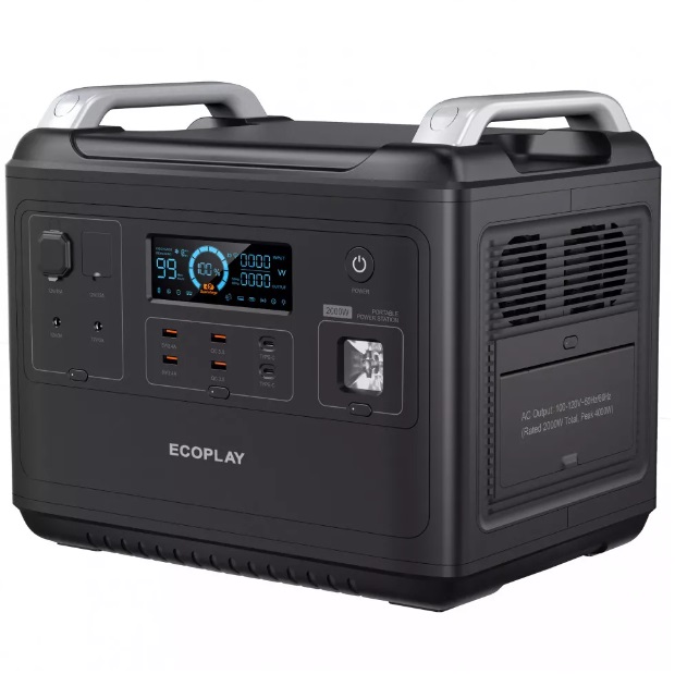 Зарядная станция EcoPlay P2001 (1997 Вт·ч / 2000 Вт)