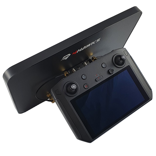 Усилитель сигнала 4Hawks Raptor XR для DJI Smart Controller, главный вид