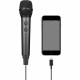 Boya BY-HM2 Handheld Microphone, with smartphone