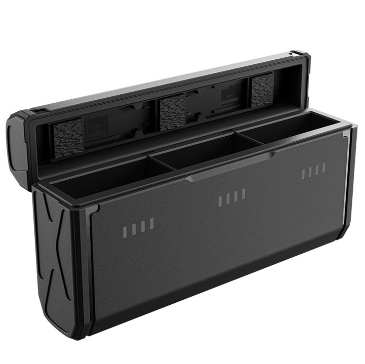 TELESIN battery charger box for 3 batteries for GoPro HERO11, HERO10 and HERO9 Black, main view