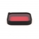 Red dive filter for GoPro HERO5 Black