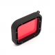 Red dive filter for GoPro HERO5 Black