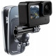 Магнитное крепление прищепка TELESIN для GoPro, с камерой_1