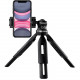 TELESIN Portable Tripod with Camera/Smartphone Holder